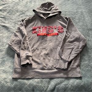 JanSport Gray Heather‎ Sweater with Logo Patch